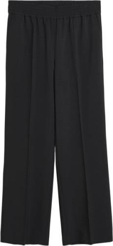 HERSKIND Pinky Pants Kvinde Black Bukser Med Brede Ben Str 40 - Polyes...