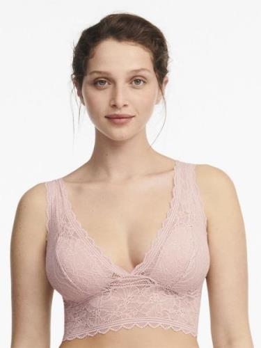 Chantelle Floral Touch Wirefree Bra Bh'er Uden Bøjle Str L - hos Magas...