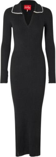 Cras Alyssacras Dress Kvinde Black Maxi Kjoler Str 40 - hos Magasin