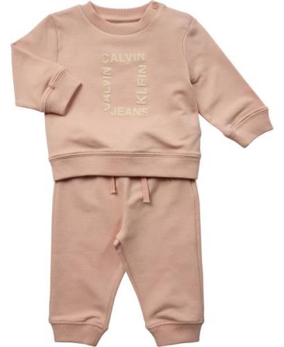 CK Kids Newborn Inst. Grid Logo Flock HWK SET Str 68 - Tfc Bukser hos ...