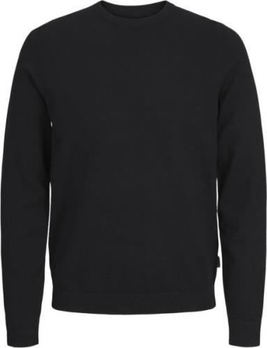 JJ-REBEL Jrebcallum Knit Crew Neck Noos Mand Sort Sweaters Regular Fit...