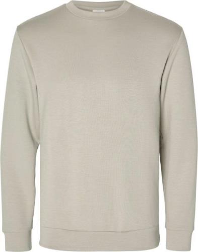 Selected Homme Slhemanuel Soft Crew Neck Sweat NOO Mand Pure Cashmere ...