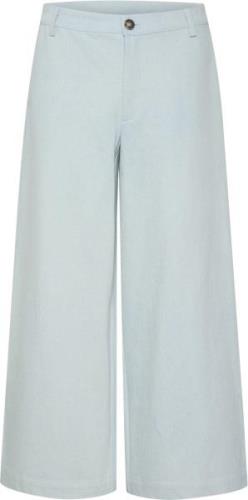 My Essential Wardrobe Winniemw 159 Wide Pant Kvinde Light Blue Retro W...