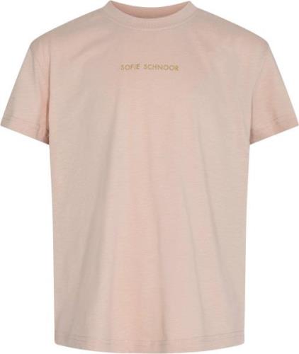 Sofie Schnoor Tshirt Str 8 år / 128 cm - Light Rose Kortærmede T-shirt...