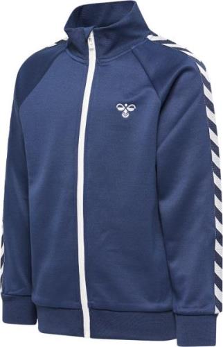 Hummel Hmlkick ZIP Jacket Str 8 år / 128 cm - Blå Sweatshirts hos Maga...