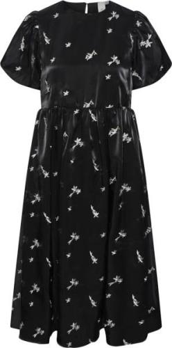 YAS Yaspanta 2/4 Long Dress CA Kvinde Sort Midi Kjoler Str L - hos Mag...