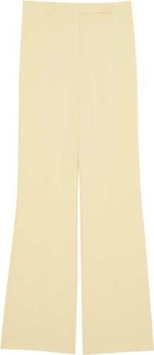 Patrizia Pepe Pantaloni/trousers Kvinde Clarity Yellow Bukser Med Bred...