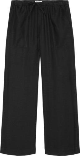 Marc O’Polo Pants, Jogger Style, Straight leg, Kvinde Black Bukser Med...