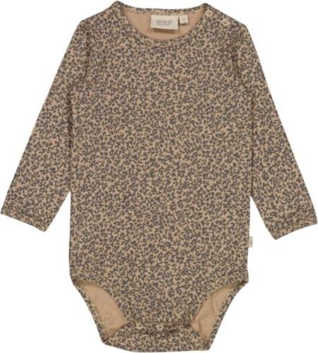 Wheat Jersey Body Str 2 år / 92 cm - Tangled Acorn Langærmede Bodies B...