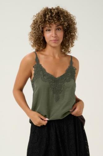 Cream Cranna Top Kvinde Deep Depths Tanktoppe Str 40 - hos Magasin