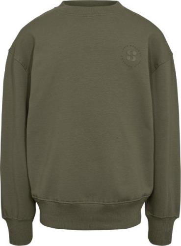 Sofie Schnoor Sweatshirt Str 8 år / 128 cm - Army Green Sweatshirts ho...