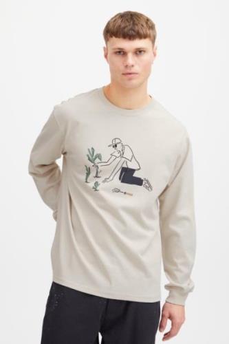 !Solid Sdifolo Mand Oatmeal Sweatshirts Str L - hos Magasin