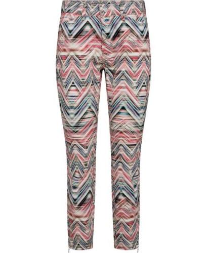 MAC Jeans Dream Chic Kvinde Antique White Printed Straight Jeans Str W...