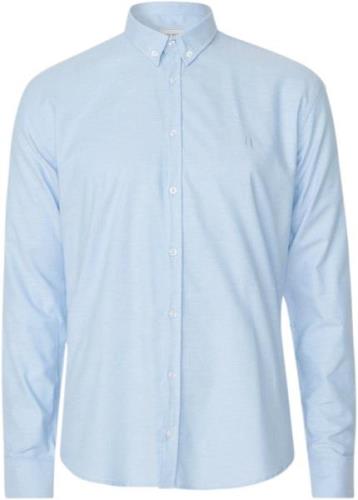 Les Deux Christoph Oxford Shirt Mand Light Blue Langærmede Skjorter St...