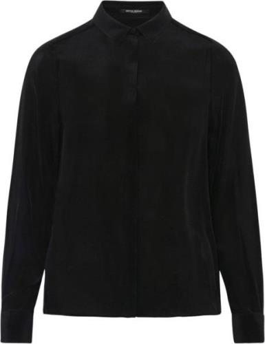 Bruuns Bazaar Lillie Corinne Shirt Kvinde Black Langærmede Skjorter St...