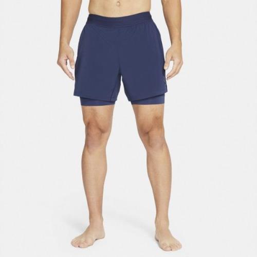 Nike Yoga 2 I 1 Shorts S - Træningsshorts hos Magasin