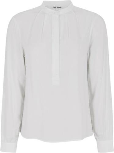 Soft Rebels Srfreedom Blouse Kvinde Snow White Langærmede Bluser Str L...