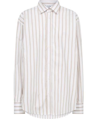 Filippa K Classic Poplin Shirt Kvinde Light Brow Langærmede Skjorter S...