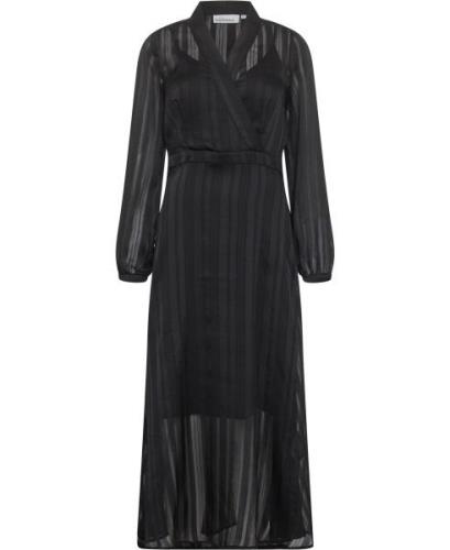 Karen by Simonsen Faxkb Dress Kvinde Meteorite Maxi Kjoler Str 40 - ho...