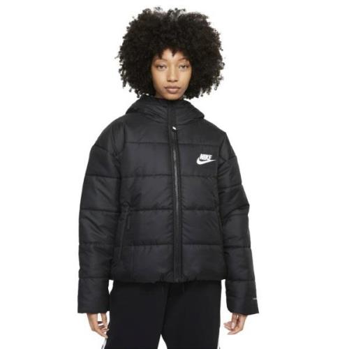 Nike Sportswear Thermafit Repel Hooded Jacket Kvinde Black Dunjakker S...