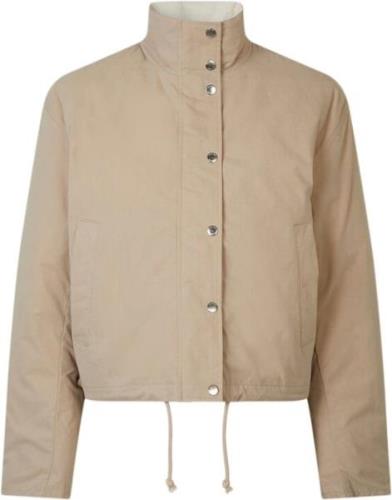 Samsøe Samsøe River Jacket 15049 Kvinde Humus Overgangsjakker Str L - ...