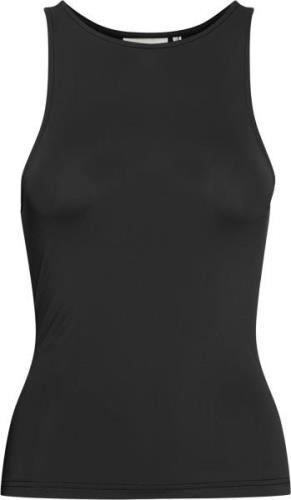 Gestuz Sanyagz top Kvinde Black Tanktoppe Str L - hos Magasin