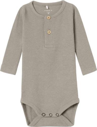 Name It Nbmkab LS Body Noos Str 92 - Pure Cashmere Langærmede Bodies h...