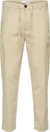 Selected Homme Slhslimtapebrody 172 Linen Pants N Mand Incense/mixed W...