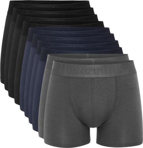 10pack Boxer Bamboo - Underbukser Bomuld hos Magasin