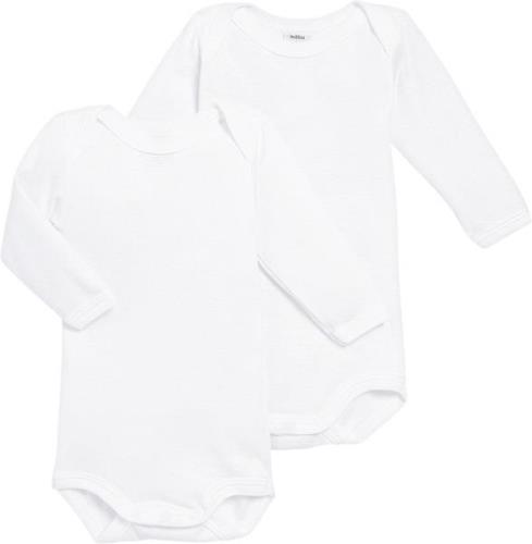 Petit Bateau 2 Bodies US ML Varian1m Str 3M - Variante 1 Langærmede Bo...