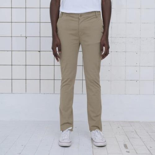 By Garment Makers The Organic Chino Pants Mand Khaki Chinos Regular Fi...