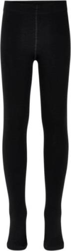 The New Fleece Tights Noos Str 4/6Y - Sort Leggings hos Magasin