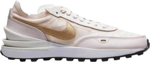 Nike Waffle one Kvinde Light Soft Pink/metallic Coppe Sneakers Str 38 ...