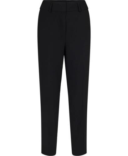 Gerry Weber Pant Cropped Kvinde Black Bukser Med Lige Ben Str 46 - hos...