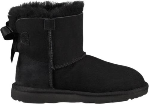 UGG K Mini Bailey Bow II Black Støvler Str 21 - hos Magasin