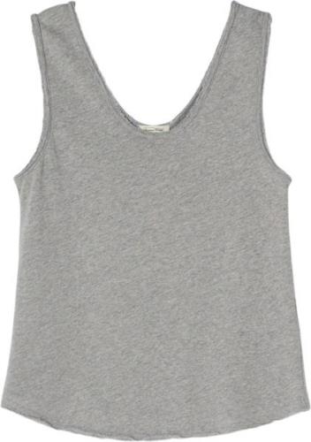 American Vintage Son29ge24 Kvinde Grey Tanktoppe Str S - Bomuld hos Ma...