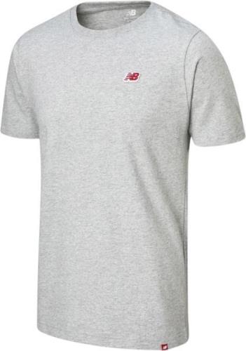 New Balance Small Logo Tshirt Mand Grey Kortærmede T-shirts Str S - Bo...