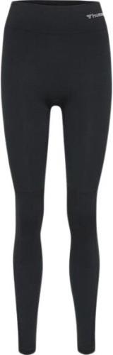 Hummel Clea Seamless Mid Waist Leggings L - Trænings T-shirts hos Maga...