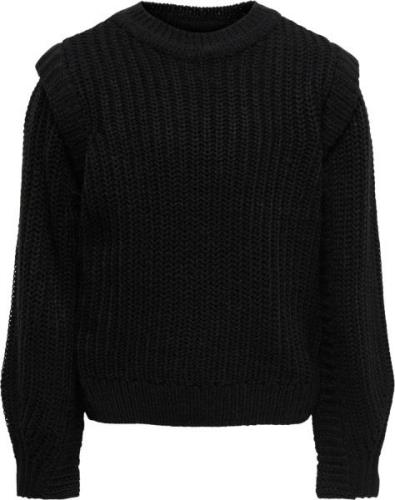 ONLY Kognewlexine L/S Pullover KNT Kvinde Sort Sweaters Str 134/140 - ...