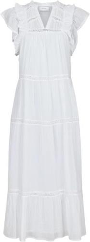 Neo Noir Ankita S Voile Dress Kvinde White Maxi Kjoler Str 40 - hos Ma...