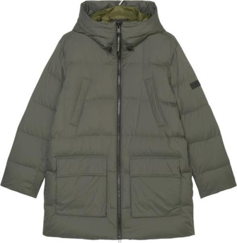 Marc O’Polo Jacket, Puffer, Hero, Hood, Welt an Kvinde Copley Brown Du...