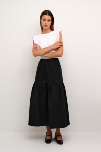 Karen by Simonsen Odakb Skirt Kvinde Meteorite Midi Nederdele Str L - ...