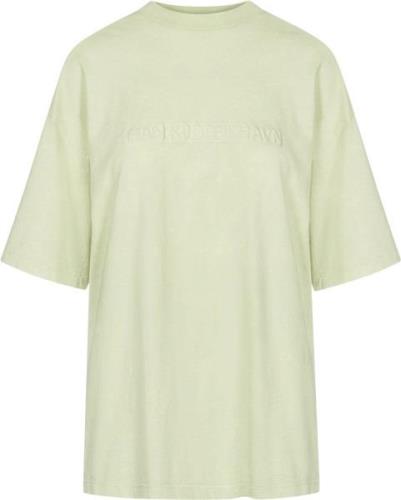 Han kjøbenhavn Boyfriend Tee Short Sleeve Kvinde Pale Green Acid Kortæ...