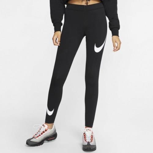 Nike Sportswear Lega-see Swoosh Leggings L - Tights Bomuld hos Magasin