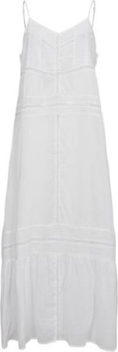 Sofie Schnoor Dress Kvinde White Black Maxi Kjoler Str 40 - hos Magasi...