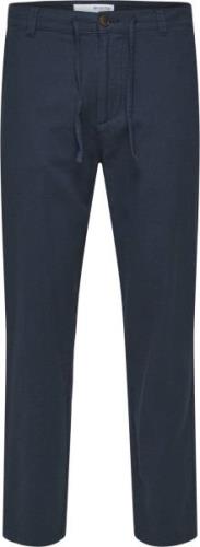 Selected Homme Slhslimtapebrody 172 Linen Pants N Mand Mørkeblå Chinos...