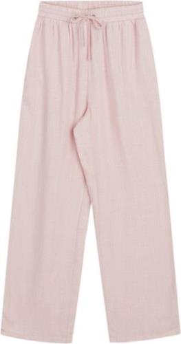 Grunt Camille Linen Pants Str XL/16Y - Light Red Bukser hos Magasin