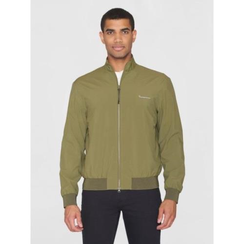 Knowledge Cotton Apparel Nordenvind Light Shell Bomber Jacket Grs/vega...