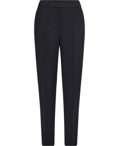 Soaked in Luxury Slnewtona Pants Kvinde Dark Navy Bukser Med Smalle Be...