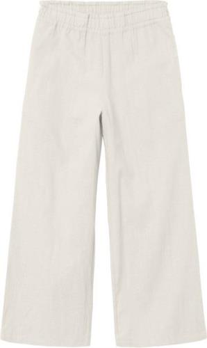 Name It Nkffalinnen Wide Pant Noos Str 128 - Jet Stream Bukser hos Mag...